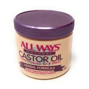 All Ways Natural Castor Oil Conditioning Hair Dress AllWays Super Gro 5.5 Oz HTF